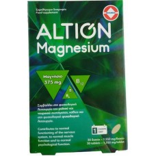 Altion Magnesium 375mg 30tbs