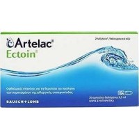 Bausch & Lomb Artelac Ectoin Monodose Αλλεργική Επιπεφυκίτιδα 20x0.5ml