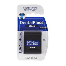 Elgydium Dental Floss Black Οδοντικό Νήμα 50m