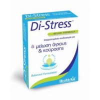 Health Aid Di-stress Συμπλήρωμα διατροφής για μείωση άγχους και κούρασης 30tbs