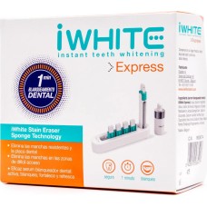 iWhite Express Λεύκανση 5 Σφουγγαράκια, 1 Ορός Λεύκανσης, 1 Συσκευή Λεύκανσης