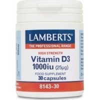 Lamberts Vitamin D3 1000IU 30caps