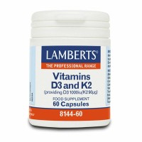 Lamberts Vitamin D3 1000iu & K2 90µg 60caps