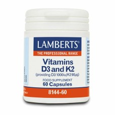 Lamberts Vitamin D3 1000iu & K2 90µg 60caps