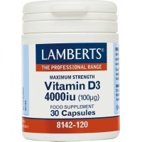 Lamberts Vitamin D3 4000IU 100μg 30caps
