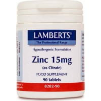 Lamberts Zinc 15mg 90tbs
