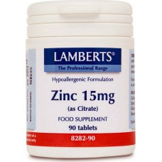 Lamberts Zinc 15mg 90tbs