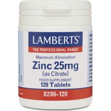 Lamberts Zinc 25mg 120tbs