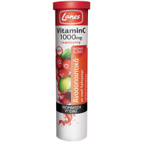 Lanes Βιταμίνη C 1000mg σε συνδυασμό με Cranberry 20eff.tb