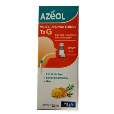 Pileje Azeol Σιρόπι για Ξηρό και Παραγωγικό Βήχα Παιδιά & Ενήλικες 75ml