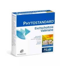 Pileje Phytostandard Eschscholtzia Valériane Συμπλήρωμα για το Άγχος & τον Ύπνο 30tbs