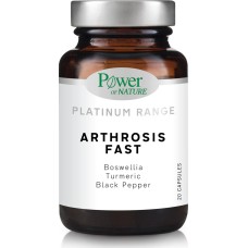 Power Of Nature Platinum Range Arthrosis Fast Συμπλήρωμα για την Υγεία των Αρθρώσεων 20caps