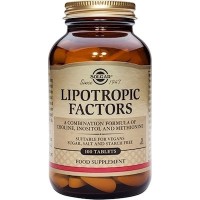 Solgar Lipotropic Factors Συμπλήρωμα Διατροφής για Αδυνάτισμα 100tbs