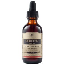 Solgar Liquid B12 with B-Complex 2000mcg 59ml