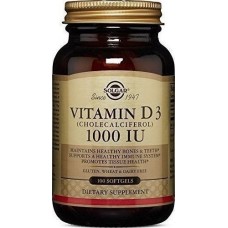 Solgar Vitamin D3 1000iu 100 softgels