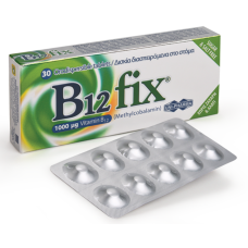 Uni-Pharma Βιταμίνη B12 Fix 30 δισκια