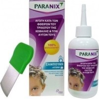 Paranix Αντιφθειρική Αγωγή σε Μορφή Σαμπουάν 200ml & Χτένα