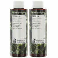 Korres Αφρόλουτρο Πράσινο Τσάι 2x250ml