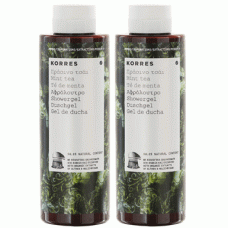 Korres Αφρόλουτρο Πράσινο Τσάι 2x250ml