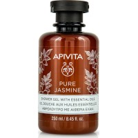 Apivita Pure Jasmine Αφρόλουτρο με Αιθέριο Ελαιο Γιασεμιού 250ml