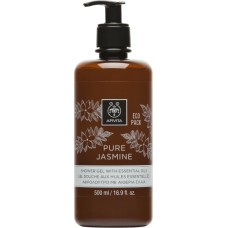 Apivita Pure Jasmine Αφρόλουτρο Ecopack 500ml