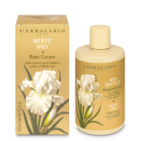 L'Erbolario Iris Bianco Αφρόλουτρο Κρέμα 300ml