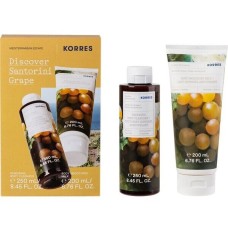 Korres Santorini Vine Set Αφρόλουτρο 250ml & Body Milk 200ml