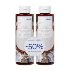 Korres Αφρόλουτρο Γιαούρτι 2x250ml