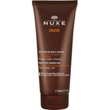 Nuxe Men Πολυχρηστικό Αφρόλουτρο για Σώμα Μαλλιά & Πρόσωπο 200ml