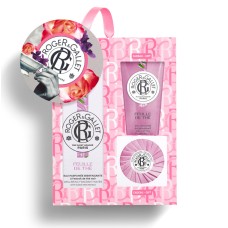 Roger & Gallet Feuille De The Eau Parfumee Bienfaisante 100ml, Gel Douche 50ml & Soap 50g