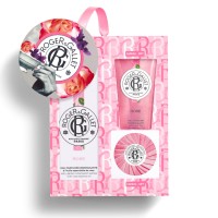 Roger & Gallet Rose Eau Parfumee Bienfaisante 100ml, Gel Douche 50ml & Soap 50g