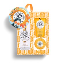Roger & Gallet Bois D'Orange Eau Parfumee Bienfaisante 100ml, Gel Douche 50ml & Soap 50g