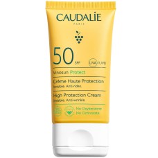 Caudalie Vinosun Αντηλιακή Αντιρυτιδική Κρέμα Προσώπου SPF50 50ml