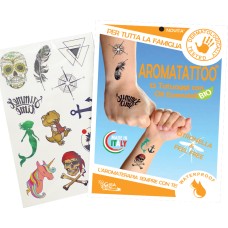 Gisa Aroma Tattoo Εντομοαπωθητικά Tattoo Με Βιολογικά Αιθέρια Έλαια 12τμχ