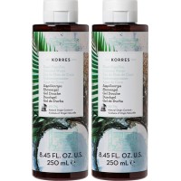 Korres Coconut Water Αφρόλουτρο 2x250ml