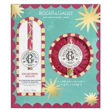 Roger & Gallet Gingembre Rouge Eau Parfumee Bienfaisante 30ml & Savon 100g