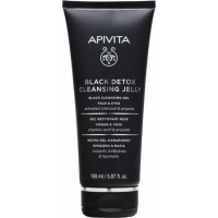 Apivita Μαύρο Gel Καθαρισμού Πρόσωπο & Μάτια 150ml