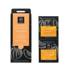 Apivita Express Beauty Μάσκα Αποτοξίνωσης Με Κολοκύθα 2x8ml