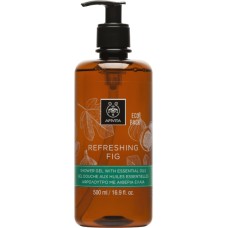 Apivita Refreshing Fig Αφρόλουτρο Ecopack 500ml