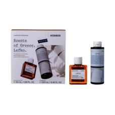 Korres Lefko Eau De Toilette 50ml & Shower Gel 250ml