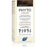 Phyto Phytocolor Μόνιμη Βαφή Μαλλιών 5.35 Καστανό Ανοιχτό Σοκολατί