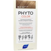 Phyto Phytocolor Μόνιμη Βαφή Μαλλιών 8.3 Ξανθό Ανοιχτό Χρυσό