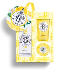Roger & Gallet Cedrat Eau Parfumee Bienfaisante 100ml, Gel Douche 50ml & Soap 50g